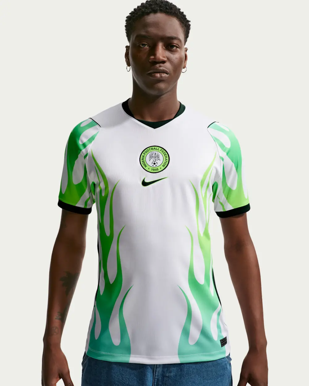 Áo Nike Nigeria 2026 Stadium Away Replica IB5376-100 - Ảnh 5