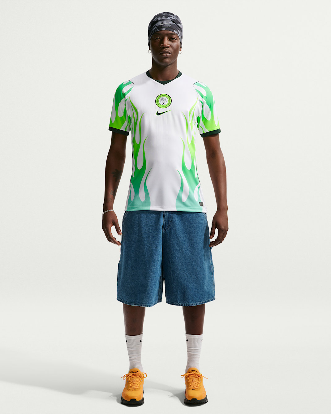 Alternative view of Áo Nike Nigeria 2026 Stadium Away Replica IB5376-100