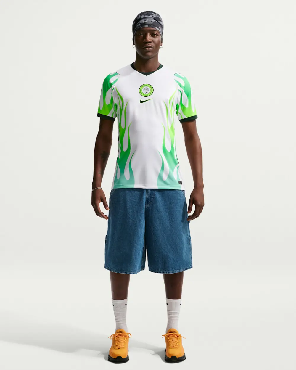 Alternative view of Áo Nike Nigeria 2026 Stadium Away Replica IB5376-100