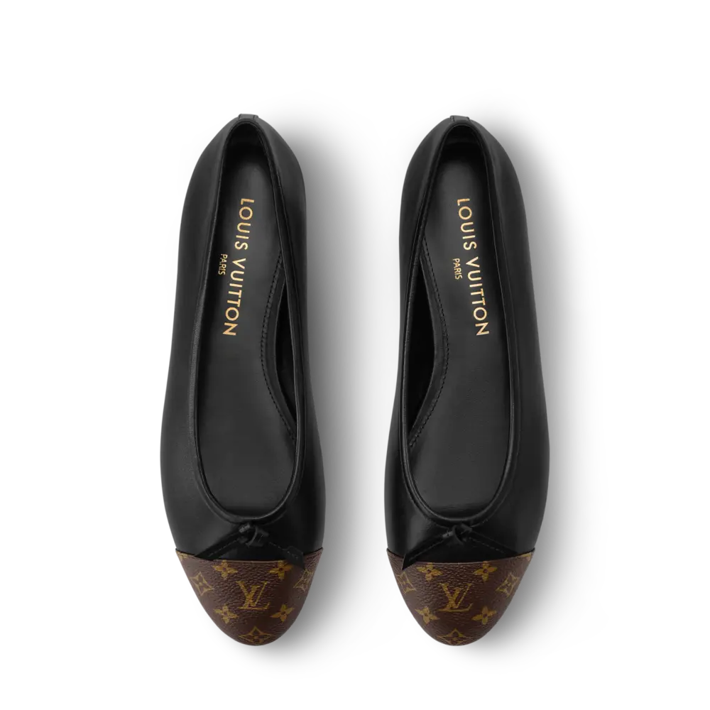 Alternative view of Giày Louis Vuitton Darling Ballerinas 'Noir' 1AJNOW