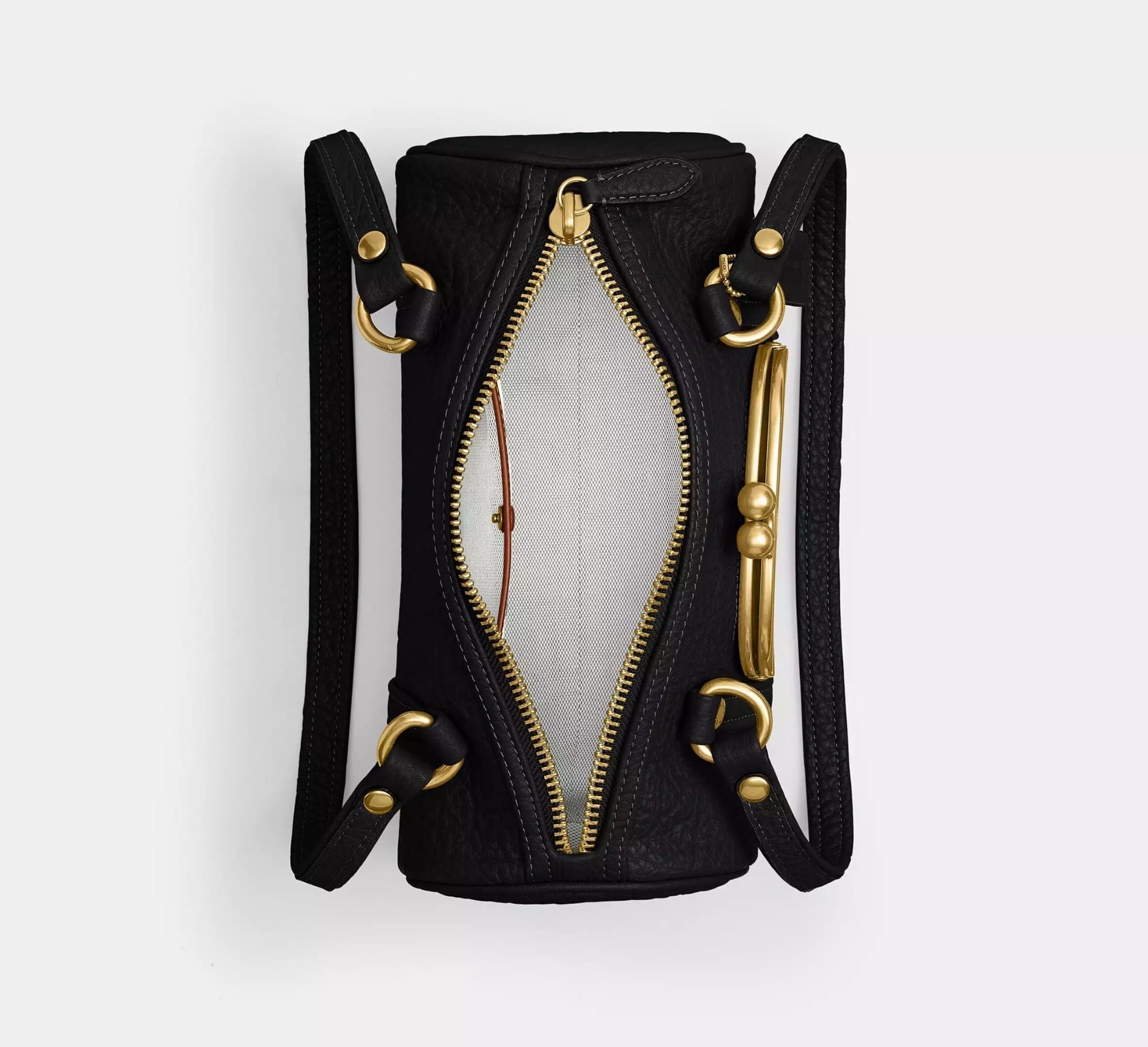 Alternative view of Túi Coach Kisslock Barrel Bag 28 'Black' CEM05-B4BK