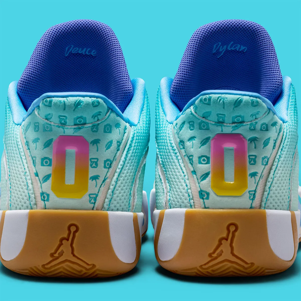 Alternative view of Giày Nike Jordan Tatum 4 'Mint Blue' IU2365-300