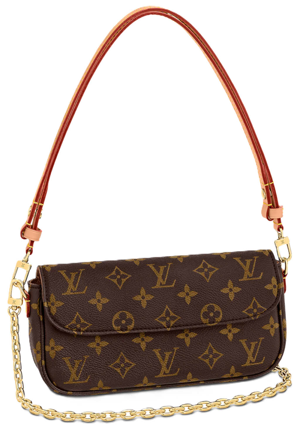 Túi Louis Vuitton Ivy Wallet On Chain Bag ‘Brown’ M81911 - Ảnh 3