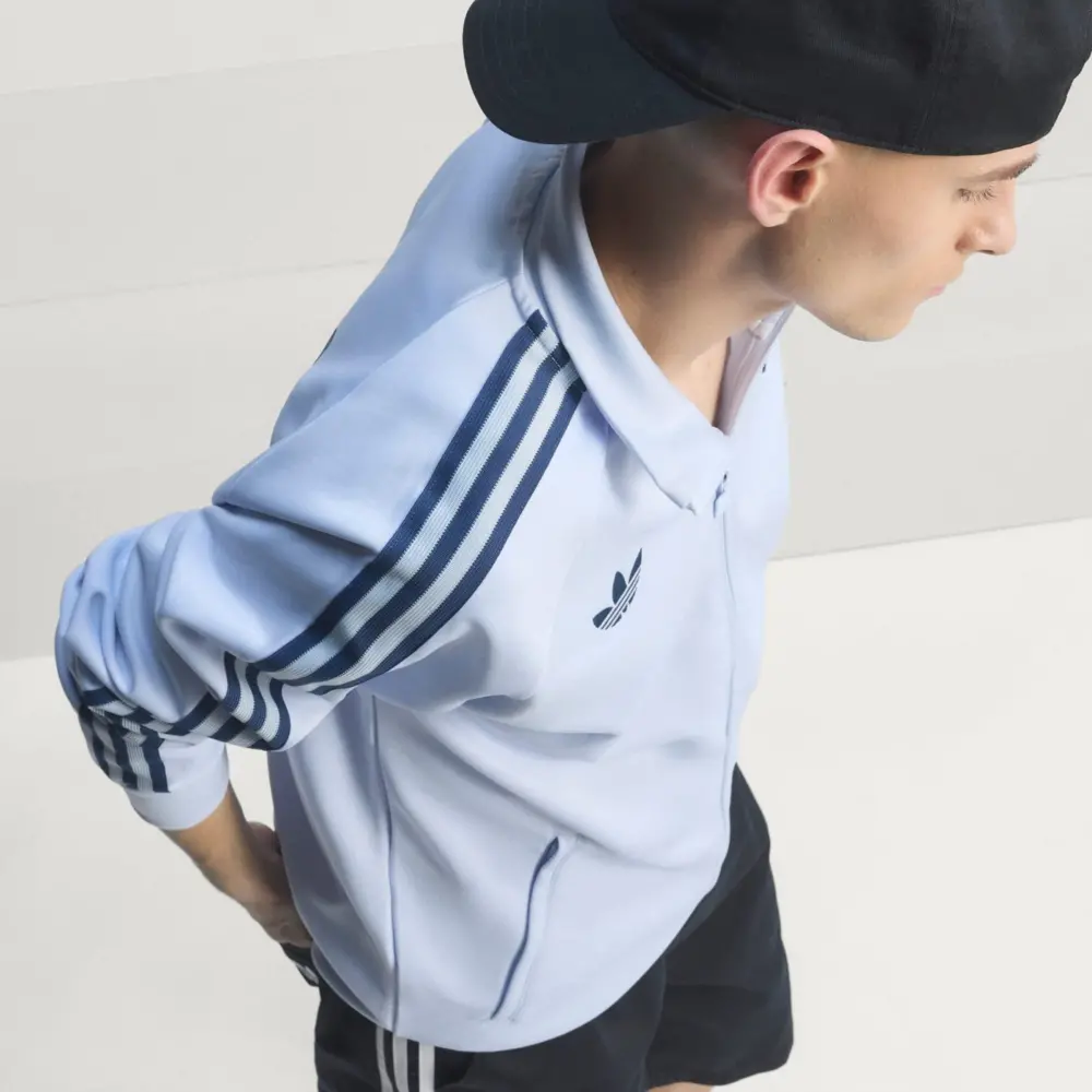 Áo Adidas FIGC Italy OG Track Top 'Aeroblue' JY9630 - Ảnh 6