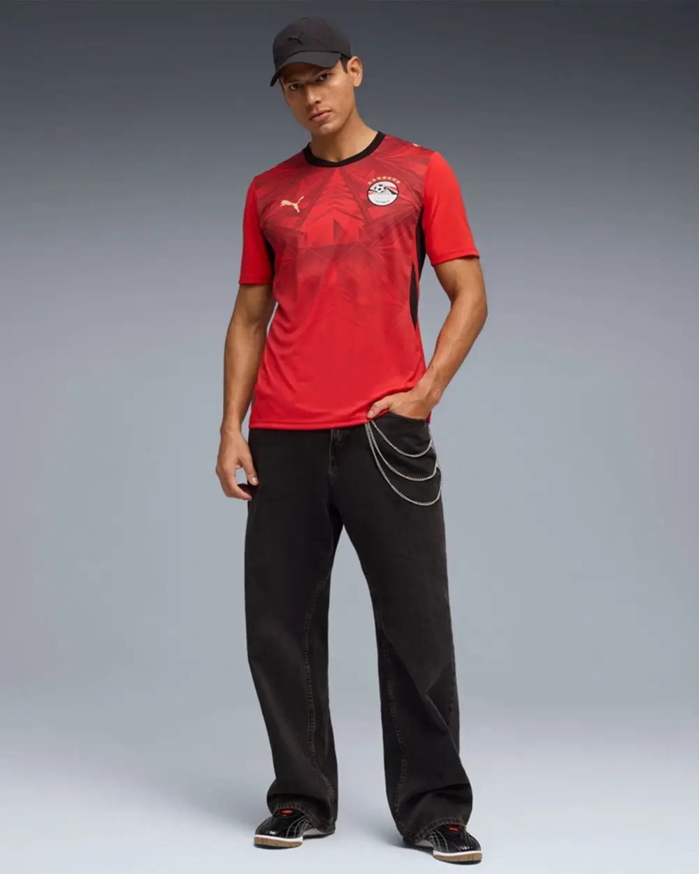 Áo Puma Egypt Football 2026 Home Jersey 'Puma Red' 783552-01 - Ảnh 4