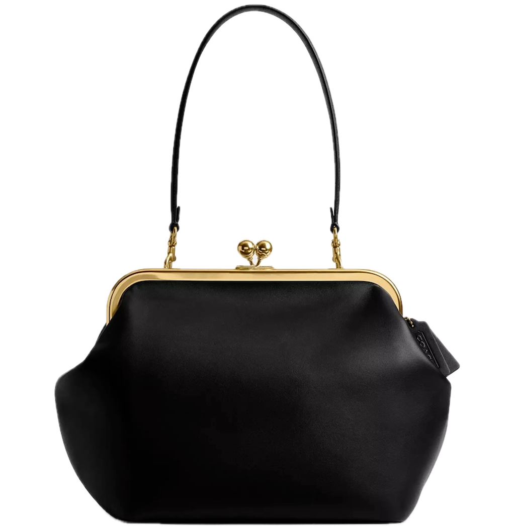 Túi Coach Kisslock Frame Bag 27 'Black' CDZ25-B4BK