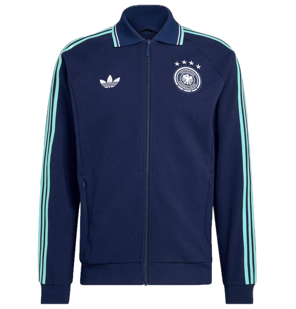 Áo Adidas Anthem Away Jacket for the German National Team 'Collegiate Navy' JZ9336