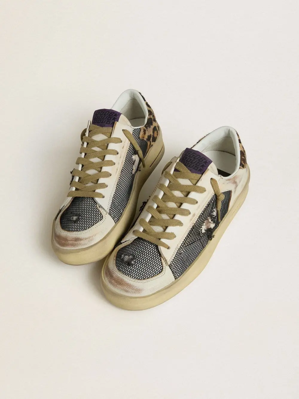 Giày Golden Goose Stardan 'Beige' GWF00370-F007937-83187 - Ảnh 4