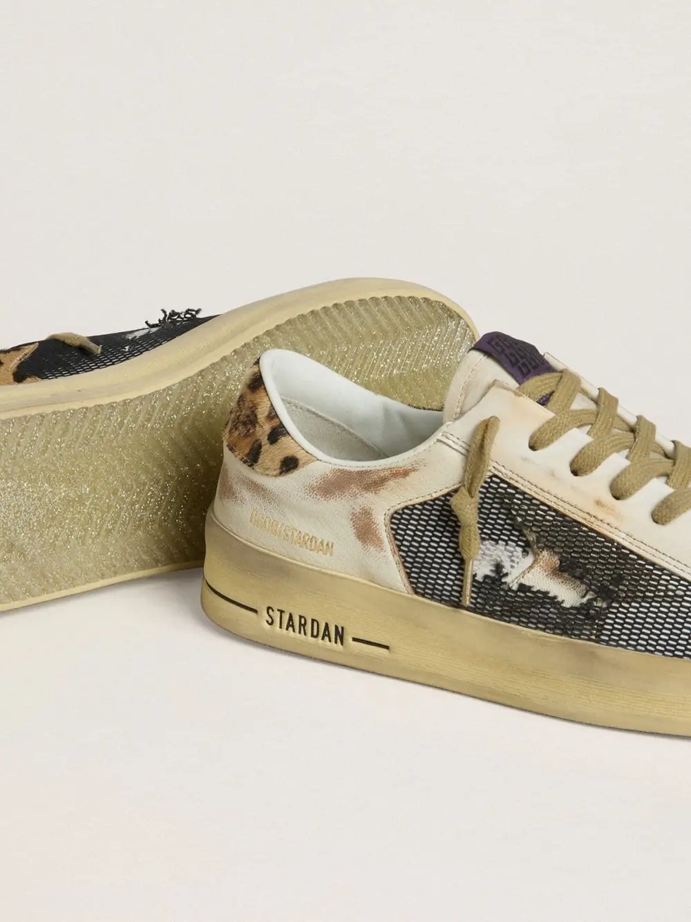 Giày Golden Goose Stardan 'Beige' GWF00370-F007937-83187 - Ảnh 3