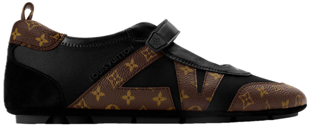 Giày Louis Vuitton LV Sneakerina Mary Janes 'Brown' 1AJPEU