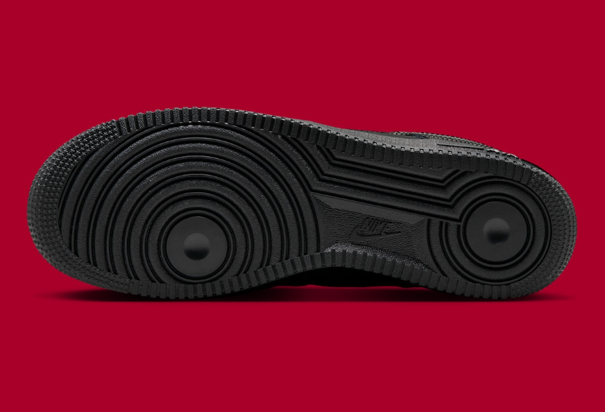 Giày Nike Air Force 1 Low '07 LV8 'Black' IR0199-010 - Ảnh 3