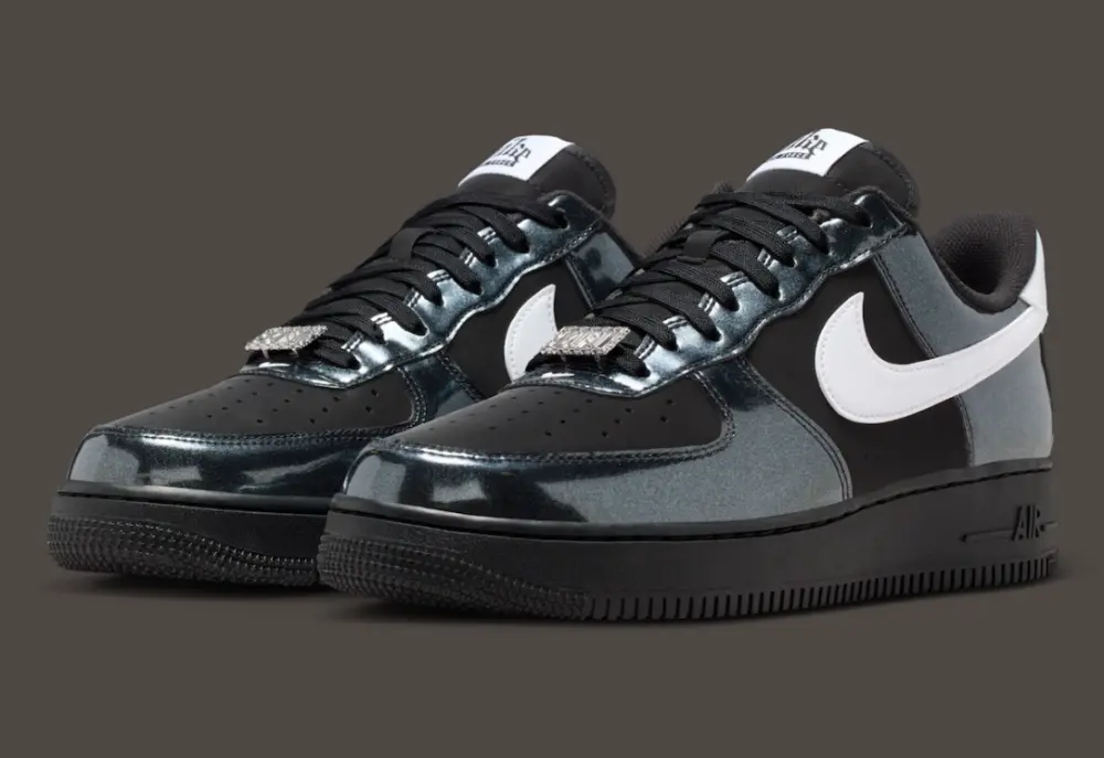 Giày Nike Air Force 1 Low ’07 LV8 ‘Black White’ IB6843-001 - Ảnh 4