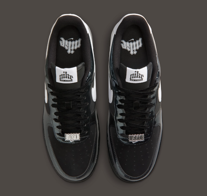 Alternative view of Giày Nike Air Force 1 Low ’07 LV8 ‘Black White’ IB6843-001