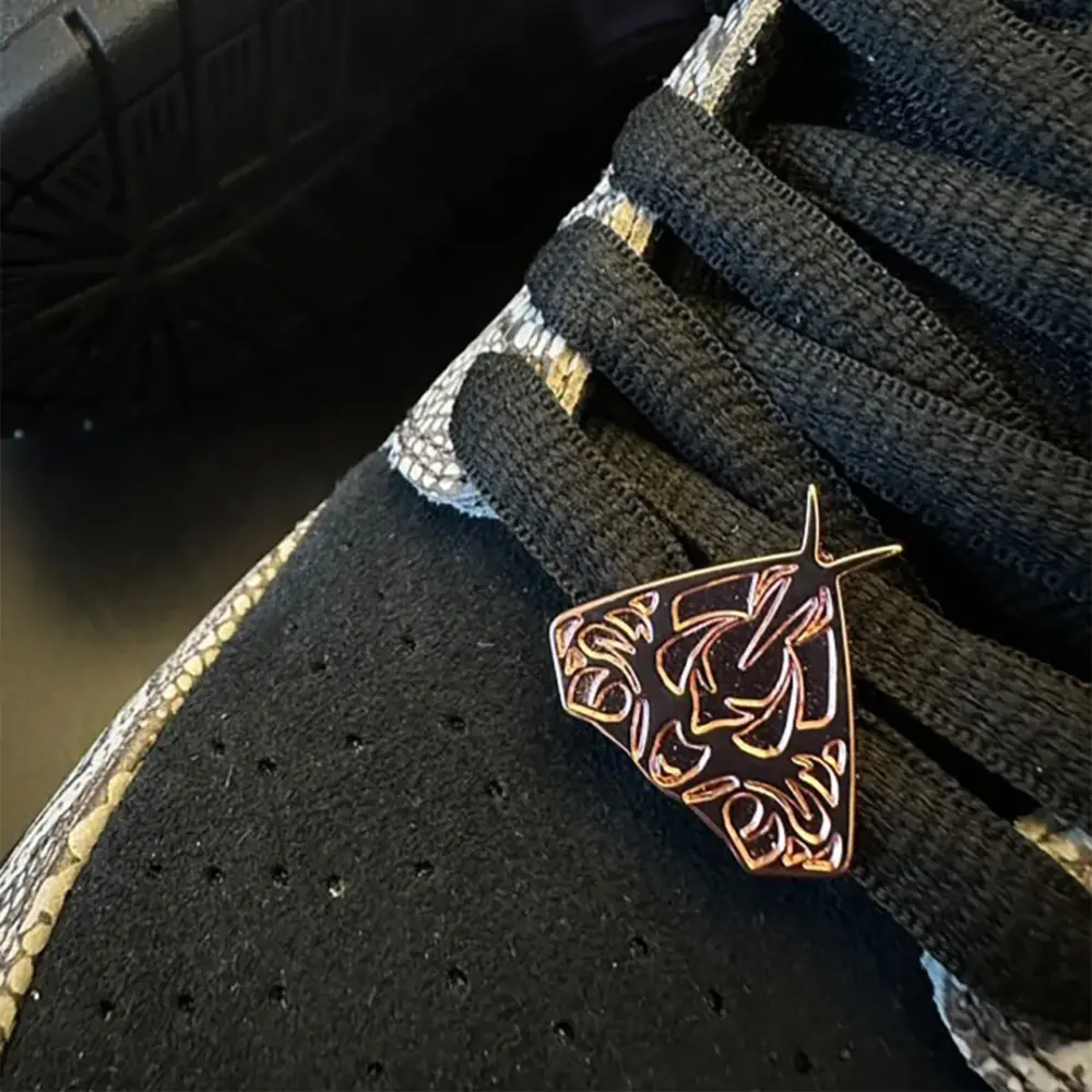 Giày Nike x Dashawn Jordan Dunk Low SB ‘Copperhead’ IB6208-200 - Ảnh 4