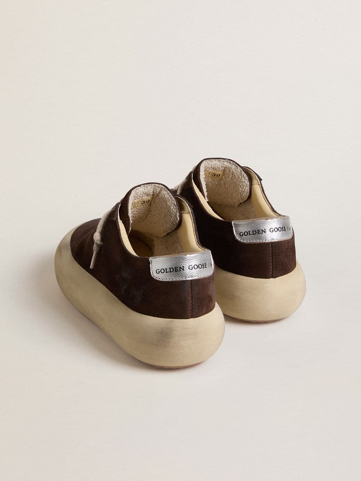 Giày Golden Goose Space-Star 'Brown' GMF00376-F007975-55599 - Ảnh 4