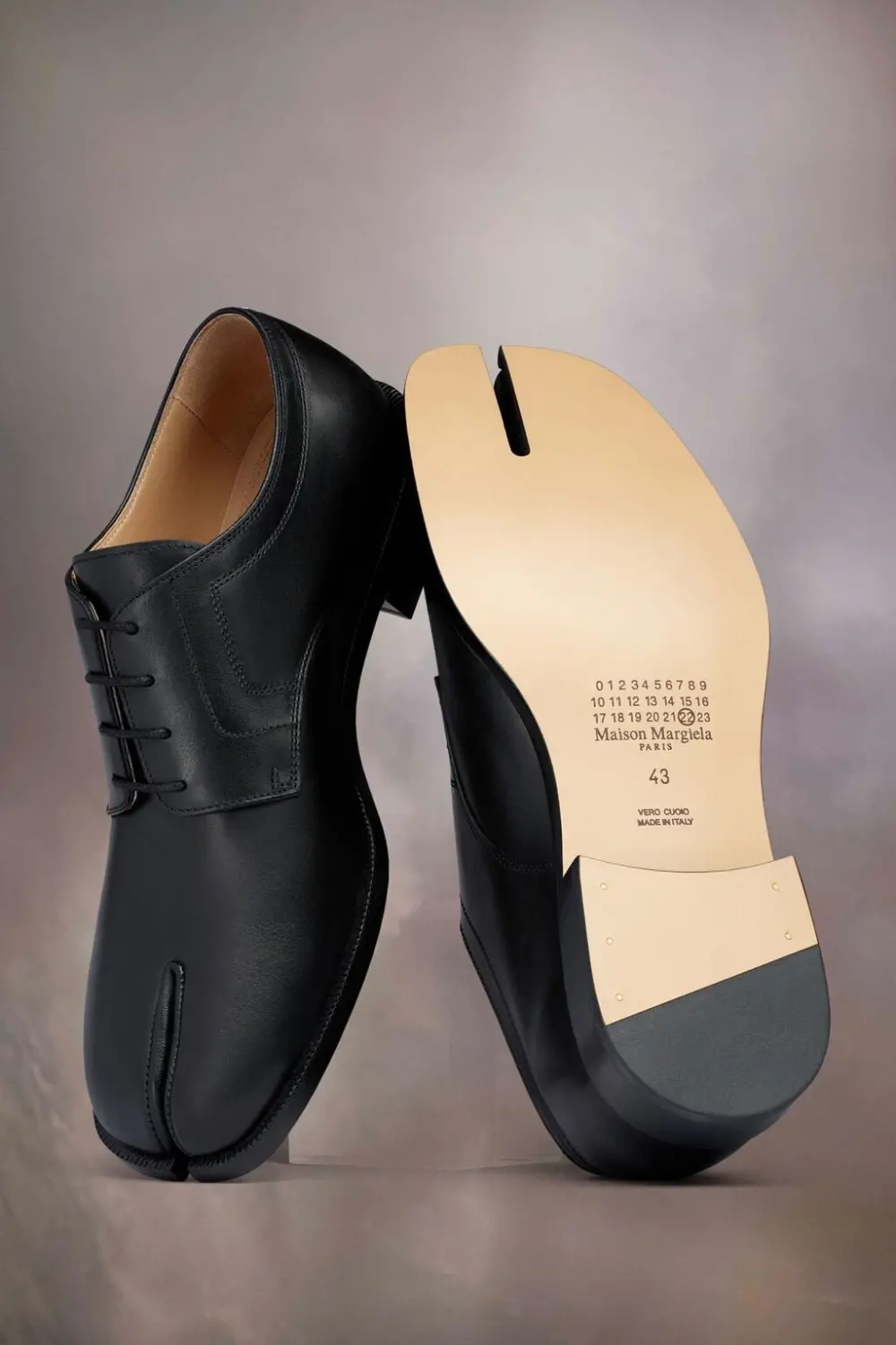 Giày Maison Margiela Derby Tabi 'Black' S97WQ0052P3292H8396 - Ảnh 4