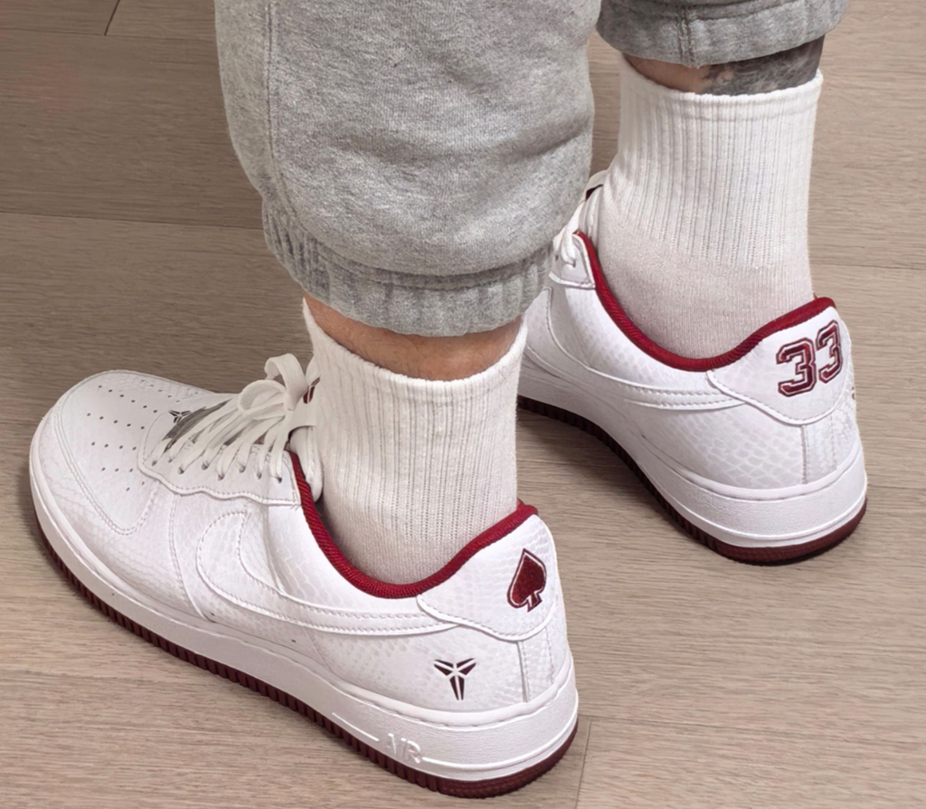 Alternative view of Giày Nike Kobe Air Force 1 Low 'White' IB0018-101