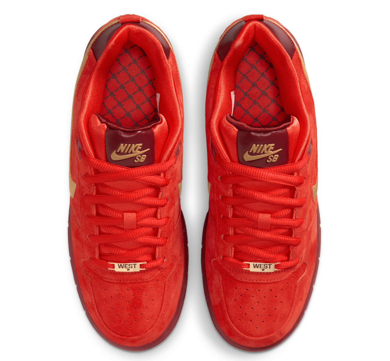 Alternative view of Giày Nike SB P-Rod 1 ‘Habanero Red’ IQ5648-600