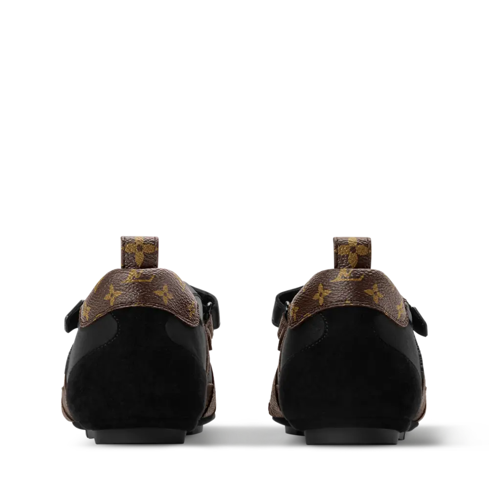 Giày Louis Vuitton LV Sneakerina Mary Janes 'Brown' 1AJPEU - Ảnh 4