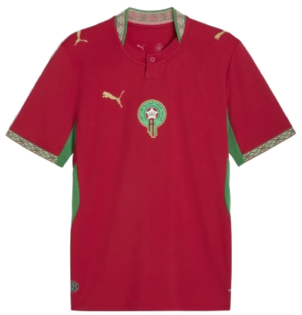 Áo Puma Morocco 2026 Home Jersey 'Fast Red' 783317-01