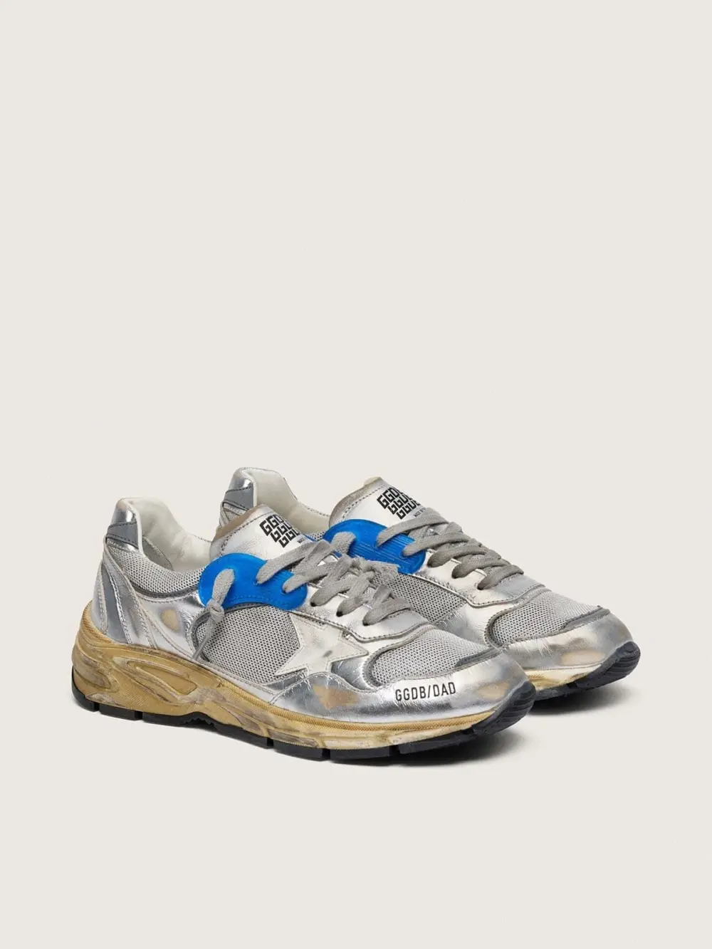 Alternative view of Giày Golden Goose Dad-Star 'Silver' GMF00884-F001211-70137