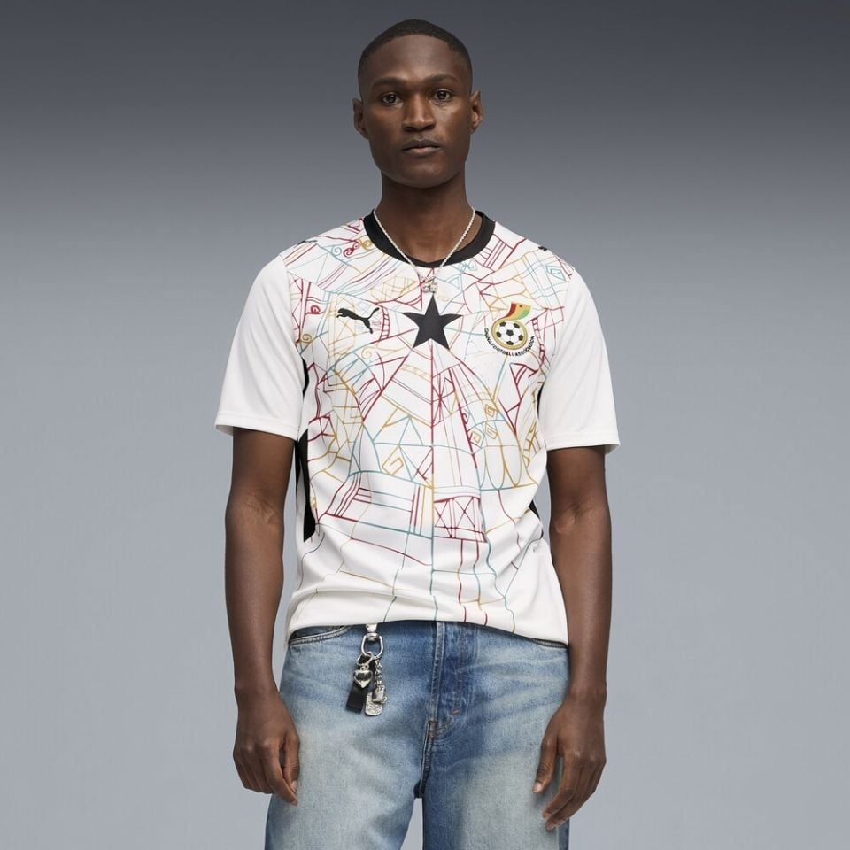 Áo Adidas Ghana 2026 Home Jersey 'Puma White' 783419-01 - Ảnh 3