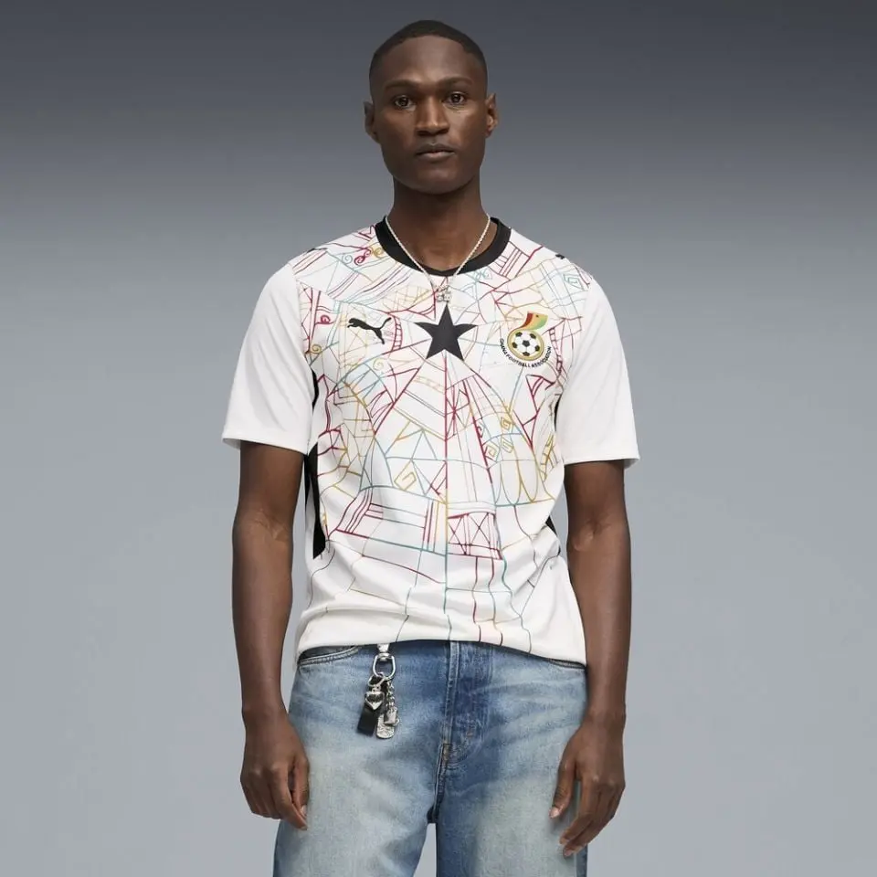 Áo Adidas Ghana 2026 Home Jersey 'Puma White' 783419-01 - Ảnh 3