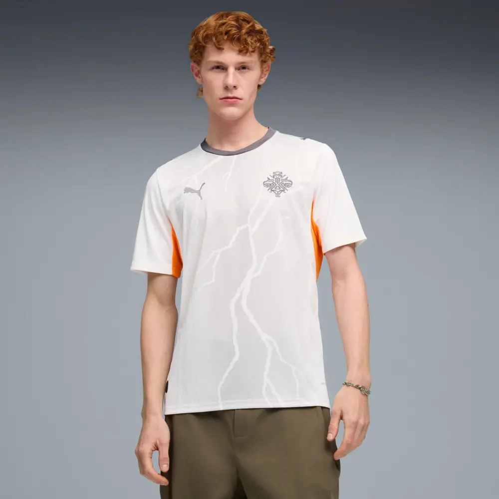 Alternative view of Áo Puma Iceland 2026 Away Jersey 'PUMA White-Cool Dark Gray'783242-02