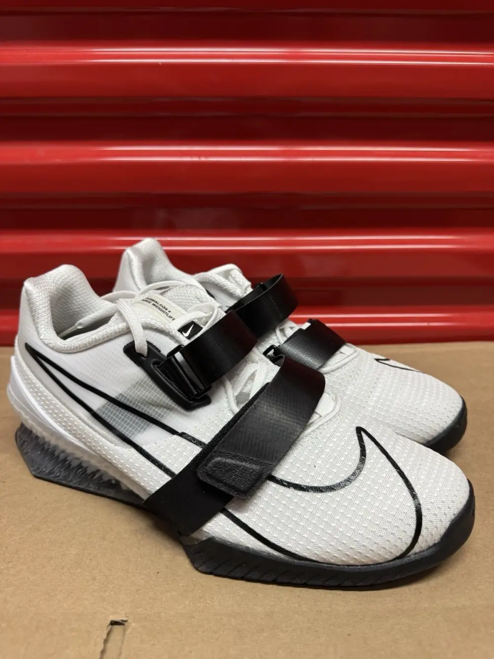 Giày Nike Romaleos 4 ‘White Black’ CD3463-101 - Ảnh 5
