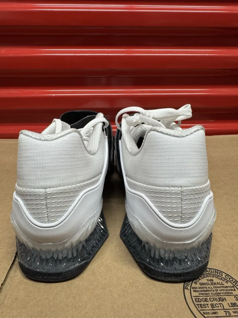 Giày Nike Romaleos 4 ‘White Black’ CD3463-101 - Ảnh 4