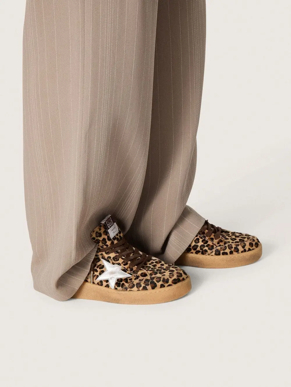 Giày Golden Goose Ball Star 'Leopard-print' GWF00804-F008010-83241 - Ảnh 4