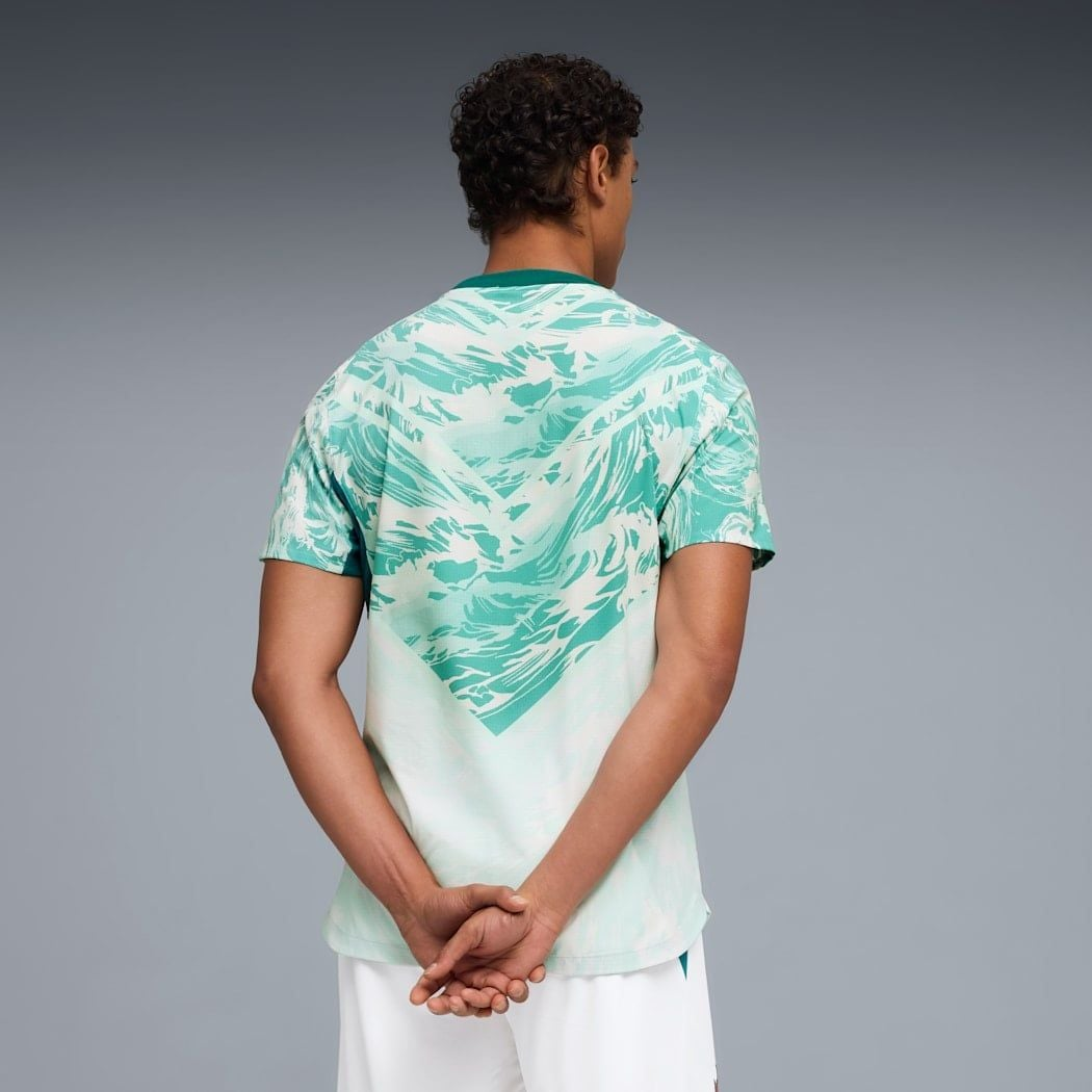 Alternative view of Áo Puma Portugal 2026 Away Authentic Jersey 'White-Green Lagoon' 783286-02