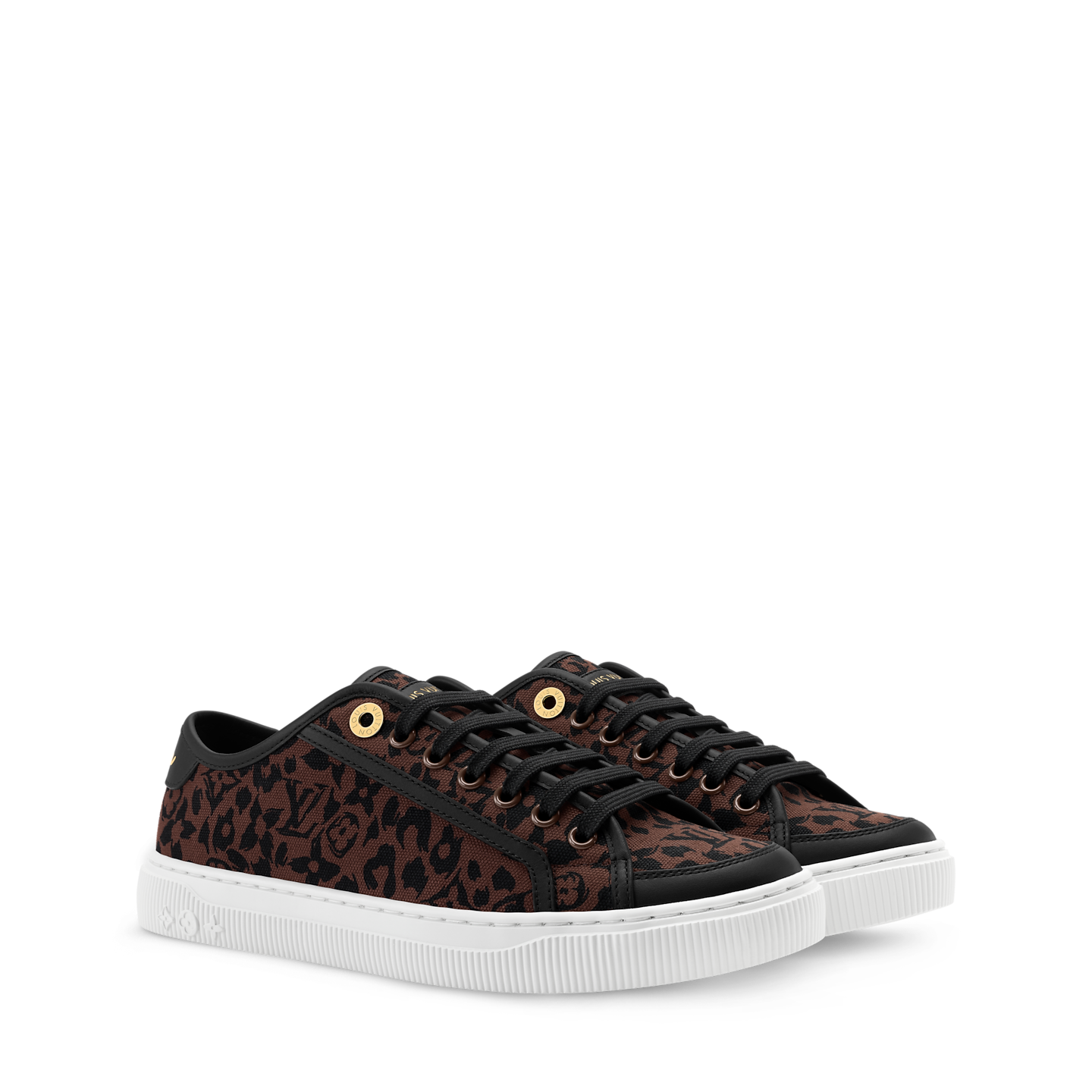 Giày Louis Vuitton LV Lagoon Trainers 'Brown' 1AJMD7 - Ảnh 4