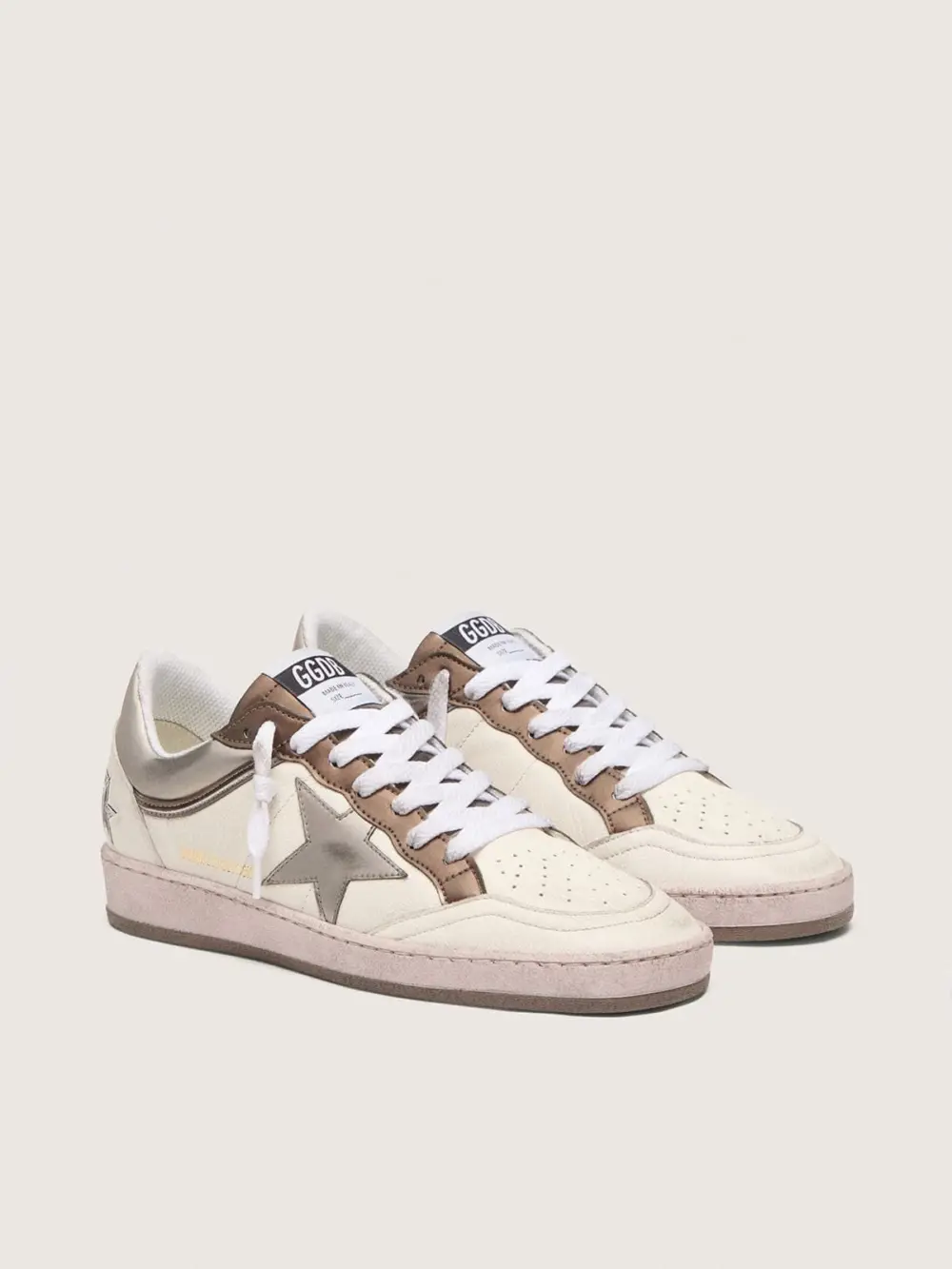 Giày Golden Goose Ball Star LTD 'White' GWF00832-F007921-10876 - Ảnh 4