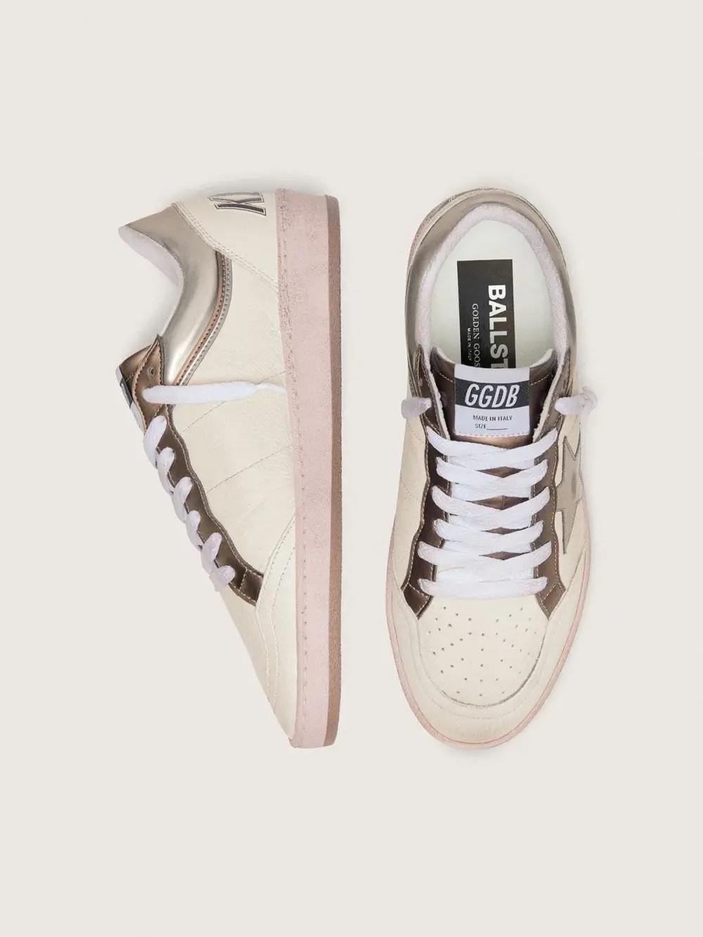 Giày Golden Goose Ball Star LTD 'White' GWF00832-F007921-10876 - Ảnh 3
