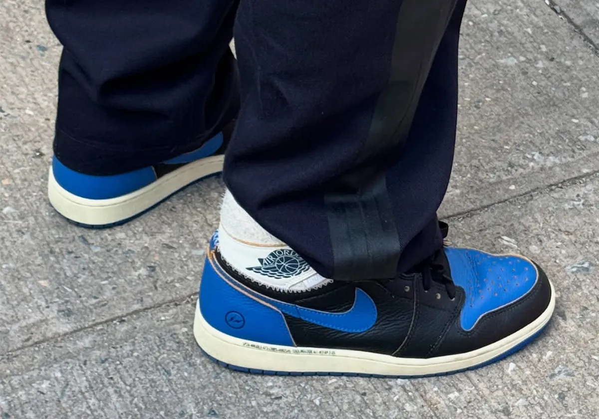 Giày Nike Air Jordan 1 Retro High OG SP ‘Fragment’ IO7847-001 - Ảnh 5