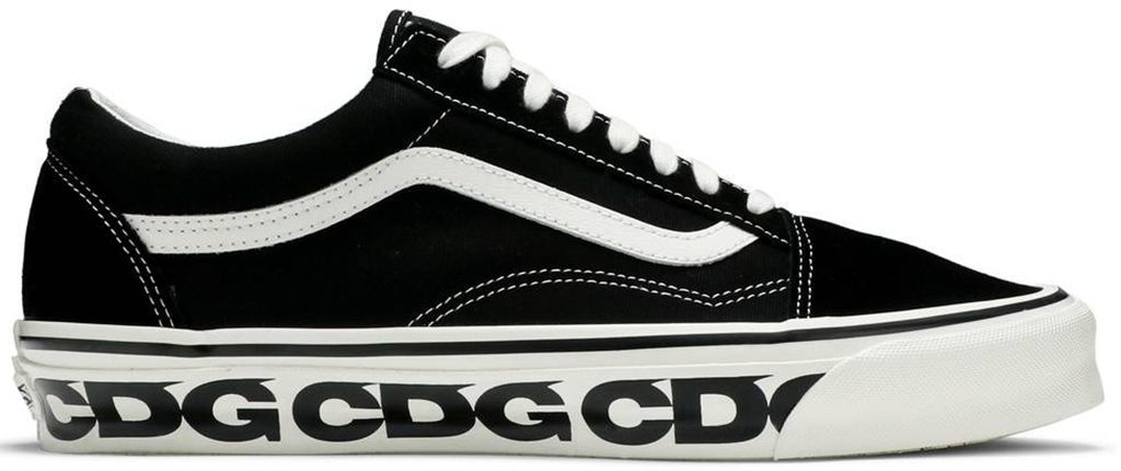 Giày Vans Comme des Garçons x OG Old Skool LX ‘Sidewall’ VN0A4P3X60E