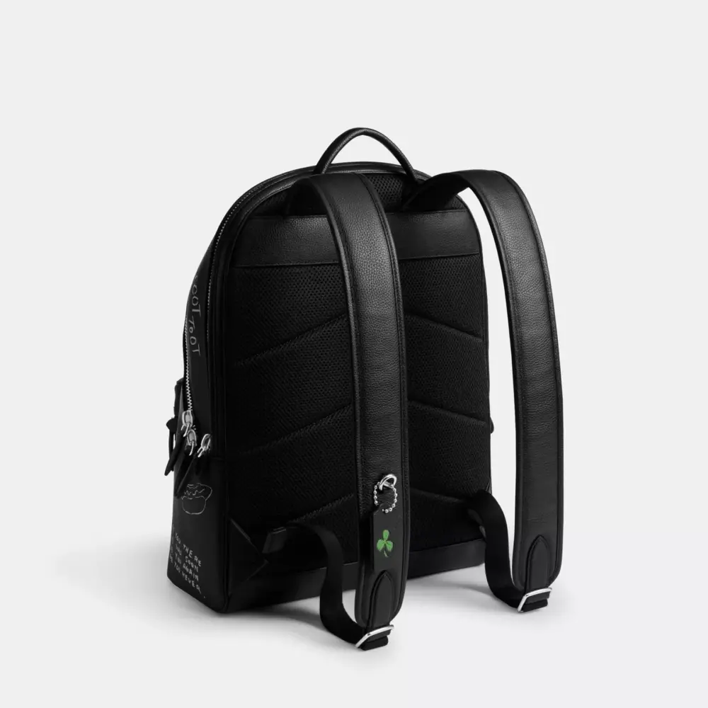 Balo Coach Charter Backpack 'Sketch Print' CAJ84-BLC - Ảnh 4