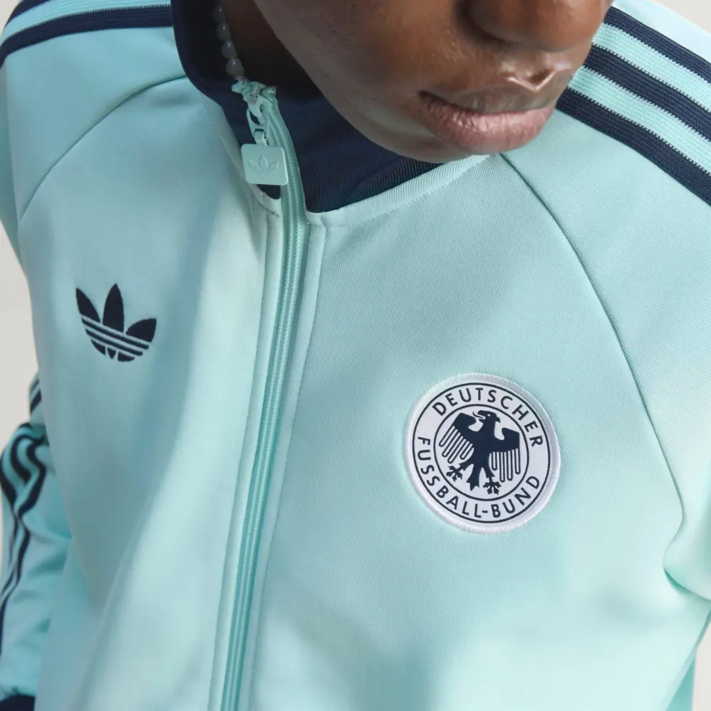 Áo Adidas Originals Germany DFB OG Track Top 'Blue' JZ9340 - Ảnh 4