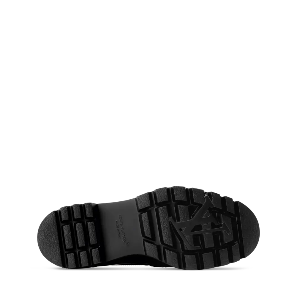 Giày Louis Vuitton District Flat Loafers 'Black' 1AJKE3 - Ảnh 5