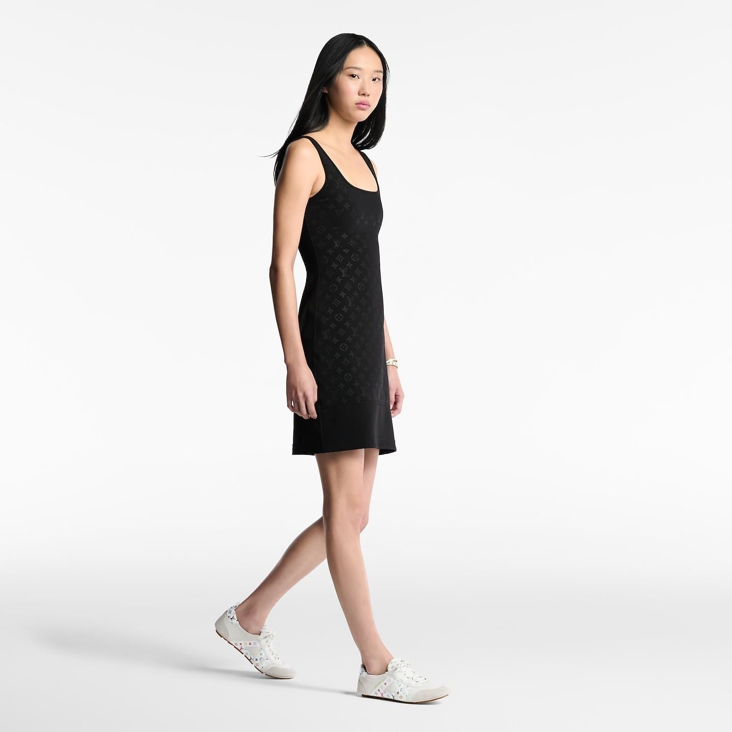 Giày Louis Vuitton LV x TM LV Sneakerina 'White' 1AJJQJ - Ảnh 3