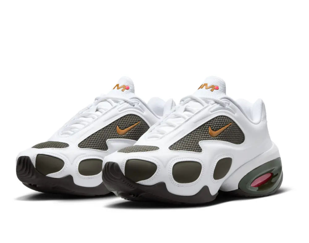 Giày Nike Air Max Muse x Veneda Carter ‘White and Cargo Khaki’ HV9928-100 - Ảnh 5
