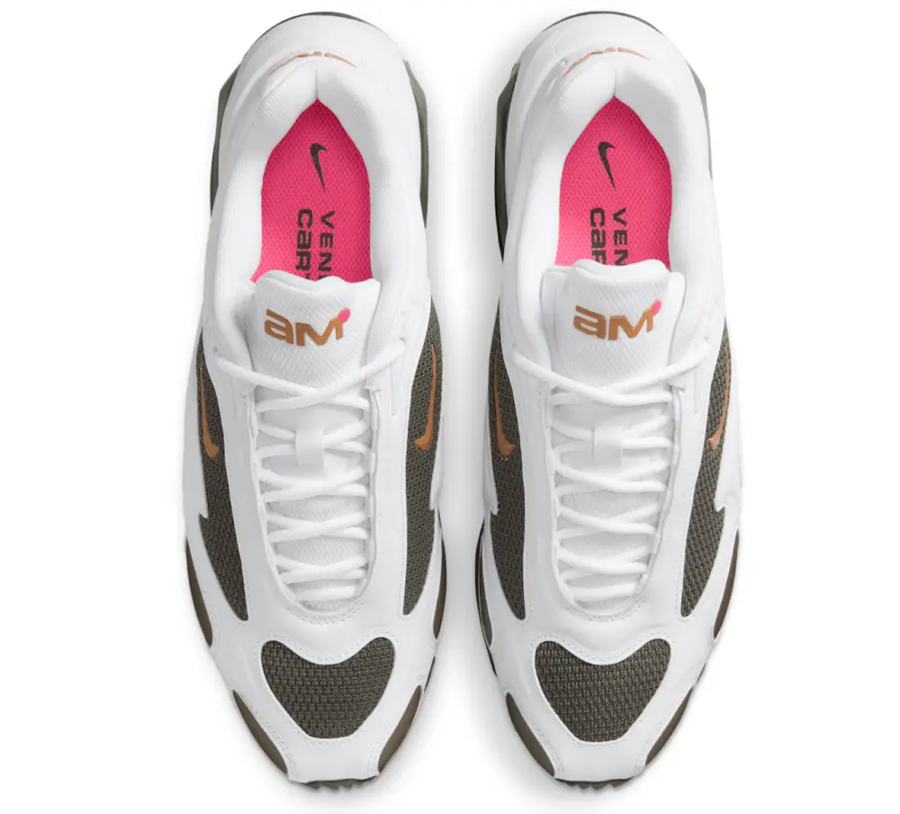 Giày Nike Air Max Muse x Veneda Carter ‘White and Cargo Khaki’ HV9928-100 - Ảnh 3