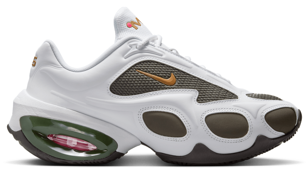 Giày Nike Air Max Muse x Veneda Carter ‘White and Cargo Khaki’ HV9928-100
