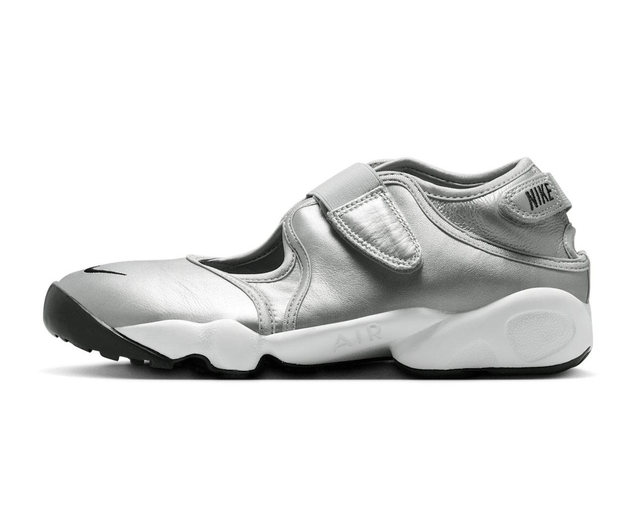 Giày Nike Air Rift Leather ‘Metallic Silver Sail’ HM5737-003 - Ảnh 5