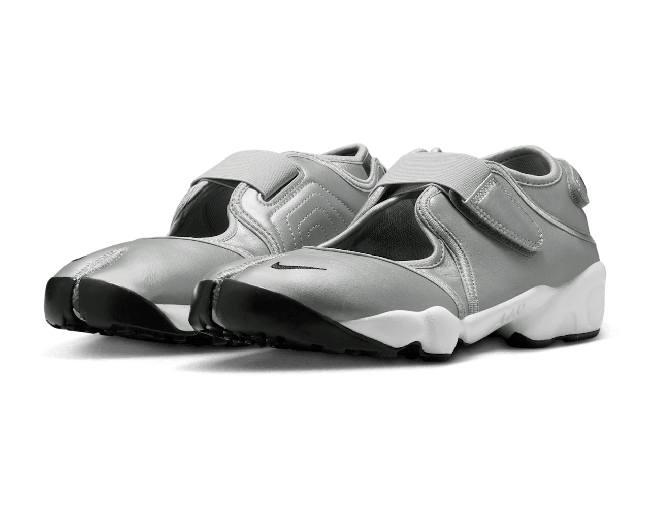 Giày Nike Air Rift Leather ‘Metallic Silver Sail’ HM5737-003 - Ảnh 4