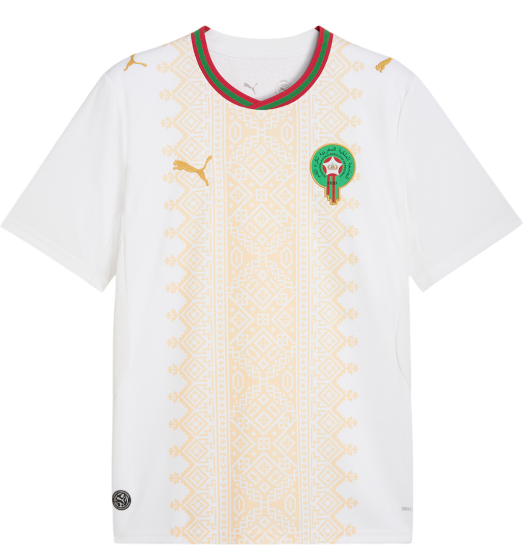 Áo Puma Morocco 2026 Away Jersey 'White' 783318-02