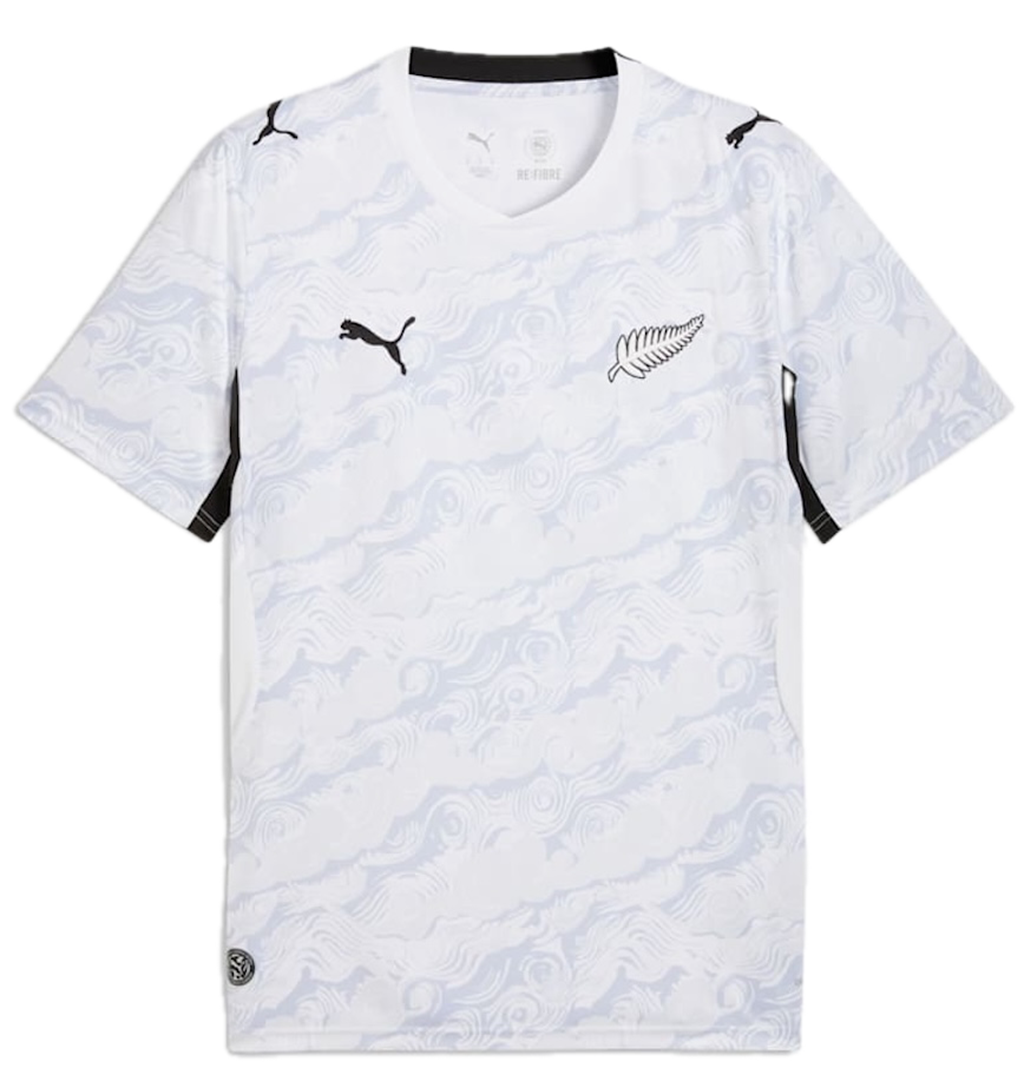 Áo Puma New Zealand 2026 Away Jersey 'PUMA White-Silver Mist' 783267-02