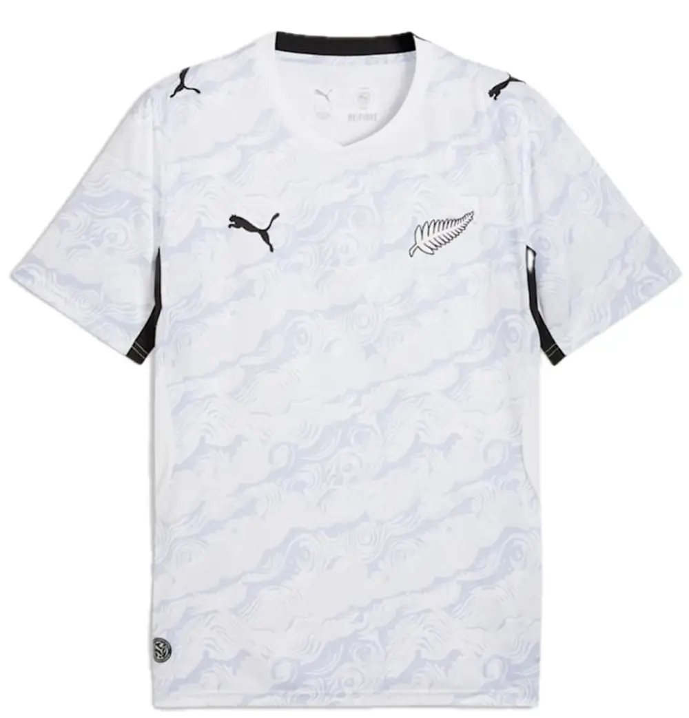 Áo Puma New Zealand 2026 Away Jersey 'PUMA White-Silver Mist' 783267-02
