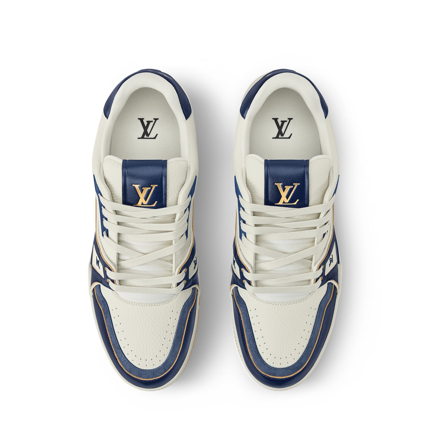 Giày Louis Vuitton LV Trainer 'Navy' 1AKB90 - Ảnh 3